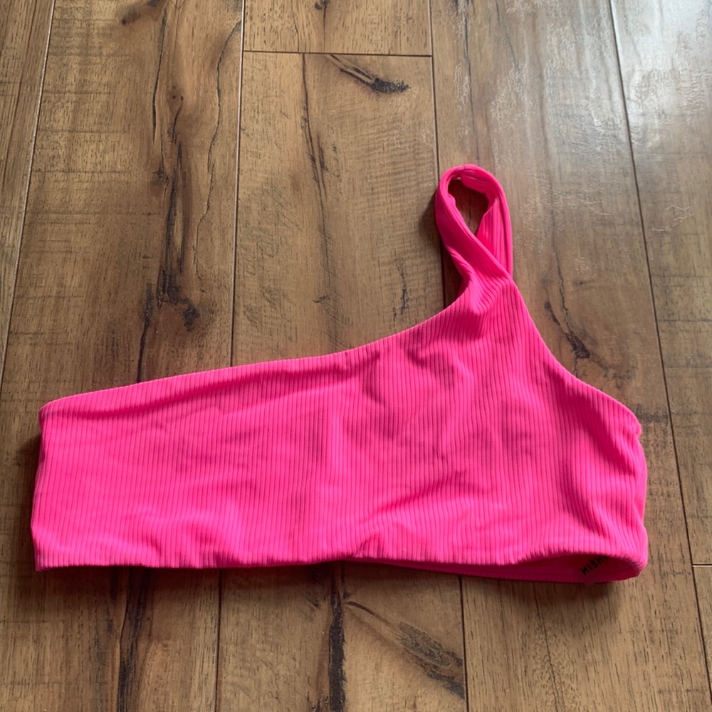 Shein hot pink bikini top M